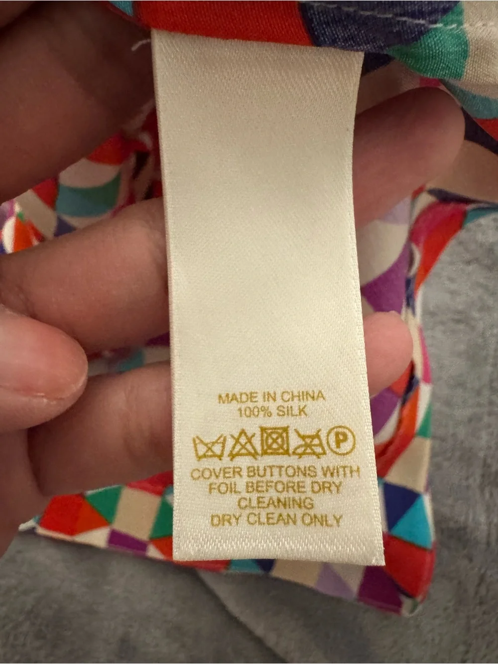 Kate Spade Abbey Dress Size 6 Multi Pueblo Tile Silk Geometric Smocked Waist